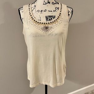 Talbots Embellished Tank Top